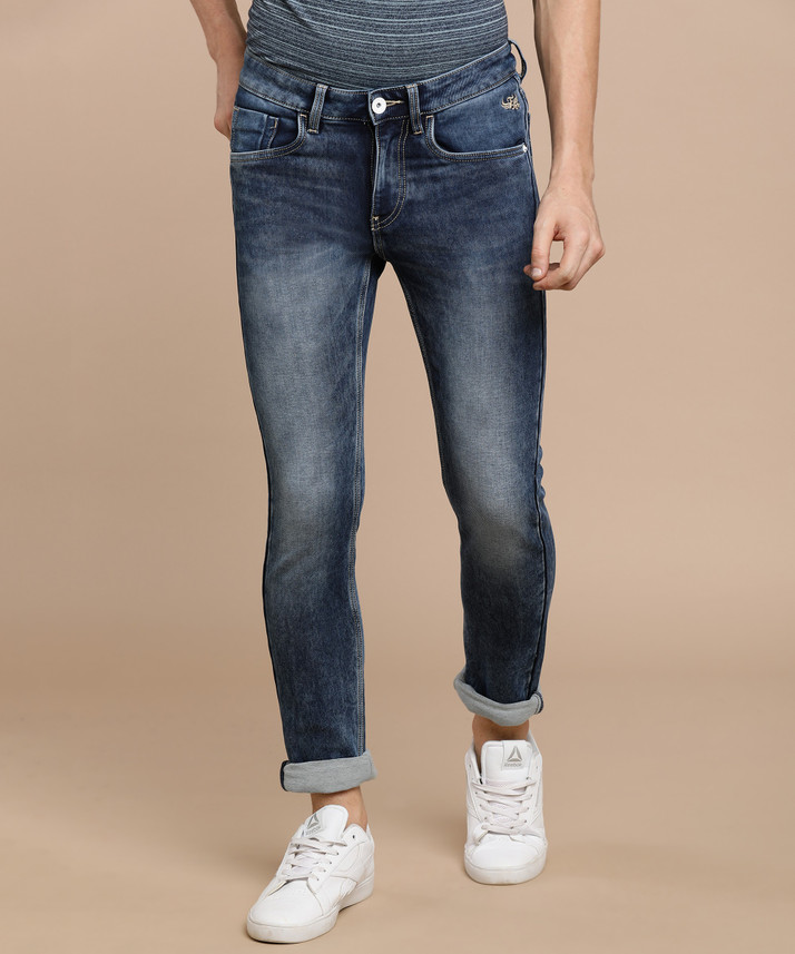 FLYING MACHINE Skinny Men Blue Jeans 