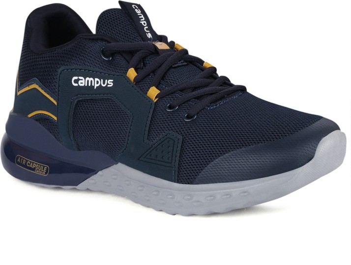 campus shoes black and blue