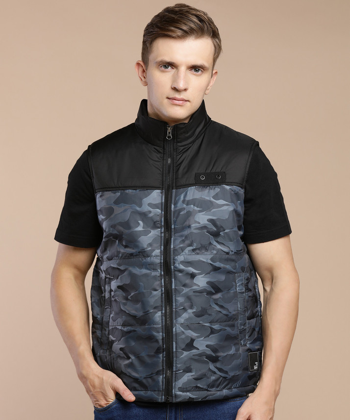 spykar sleeveless jacket