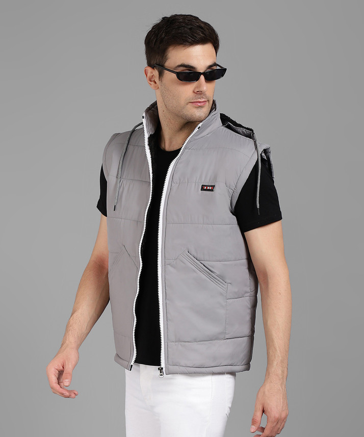 TRYCLO Sleeveless Solid Men Jacket 