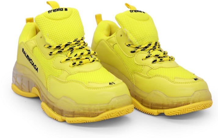 balenciaga shoes yellow price in india