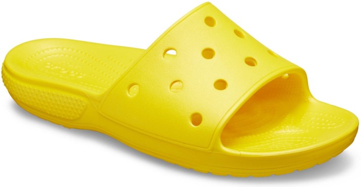 yellow croc slide