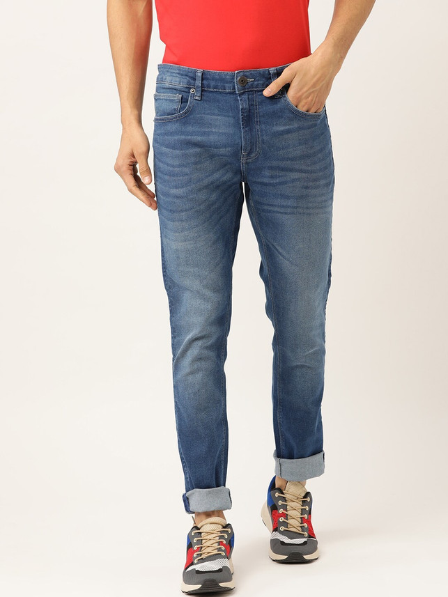Benetton Skinny Men Blue Jeans 
