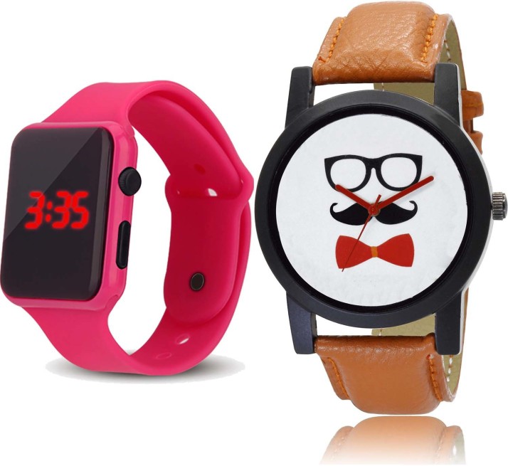 style 2 led digital watch