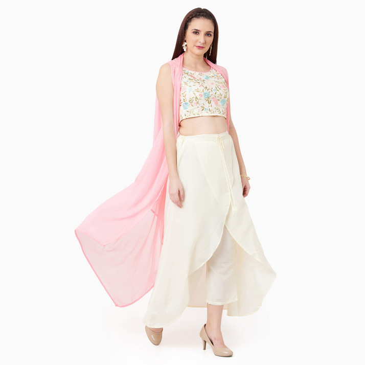 IMARA Women Crop Top \u0026 Pant Set - Buy 