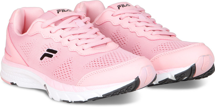 fila womens pink running shoes