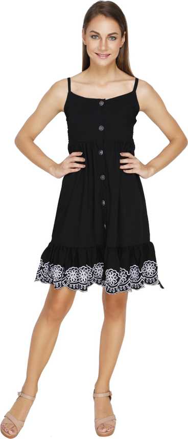 In black dress a devil Devil in