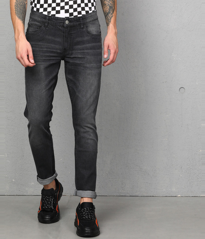 Flipkart Slim Men Black Jeans 