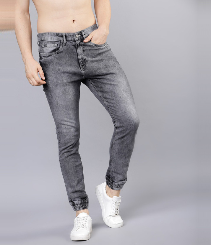 HIGHLANDER Jogger Fit Men Grey Jeans 