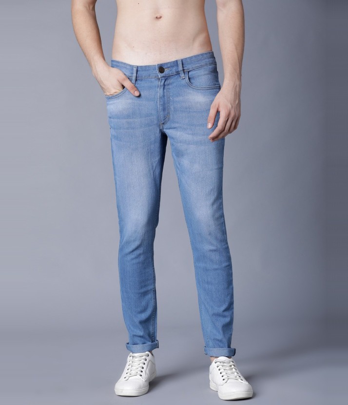 highlander slim men blue jeans