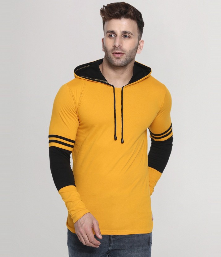 t shirt for men yellow