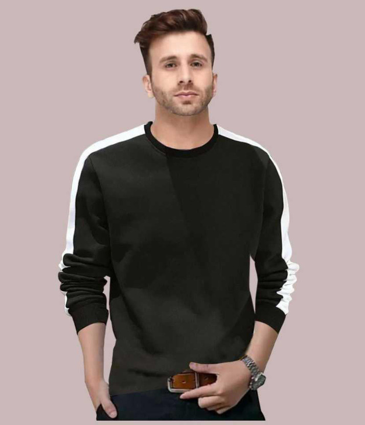 Buy Axxitude Color Block Men Round Neck 