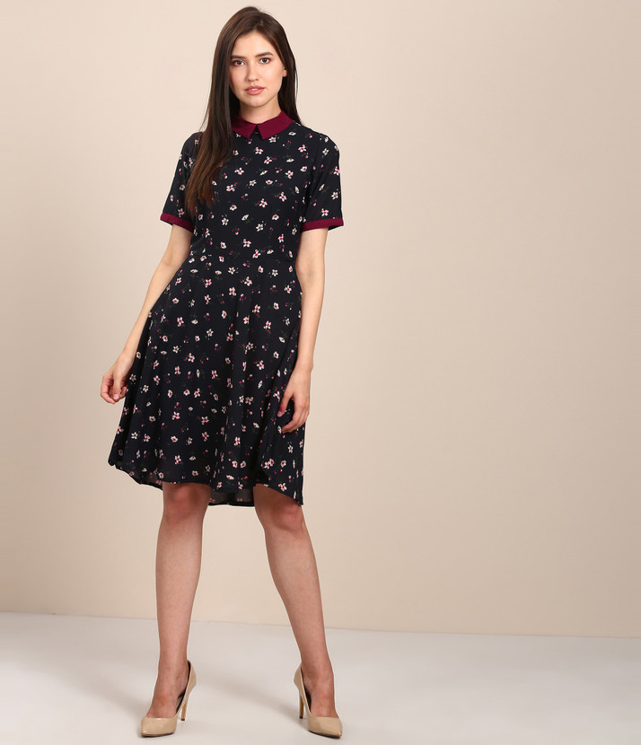 Tokyo Talkies Women Fit and Flare 