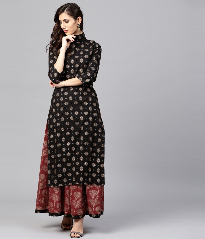 ethnic skirt and kurti set