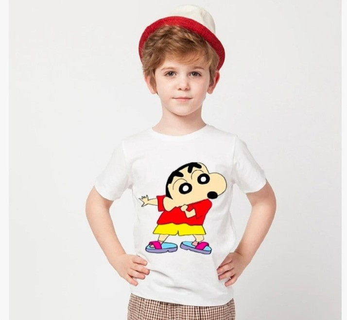 Boys \u0026 Girls Printed Polyester T Shirt 