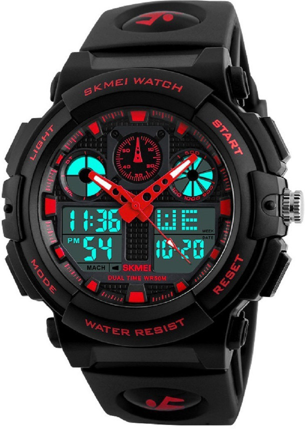 skmei watch red