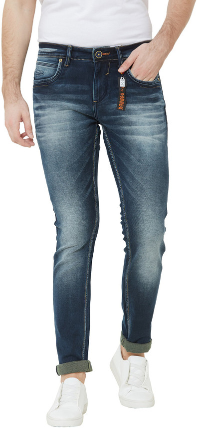 Sunnex Slim Men Dark Blue Jeans - Buy 