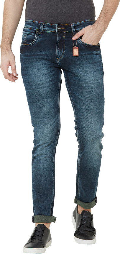 Sunnex Slim Men Dark Blue Jeans - Buy 