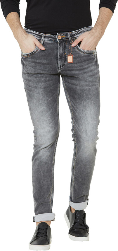 Sunnex Slim Men Grey Jeans - Buy Sunnex 