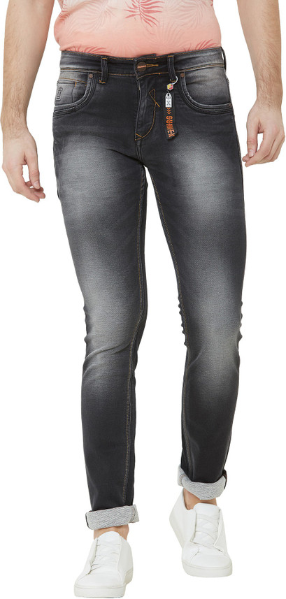 Sunnex Slim Men Grey Jeans - Buy Sunnex 