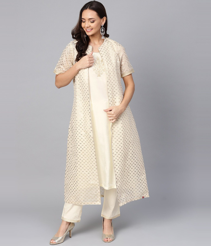 biba kurta with jacket