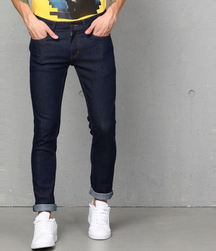 Flipkart Skinny Men Dark Blue Jeans 