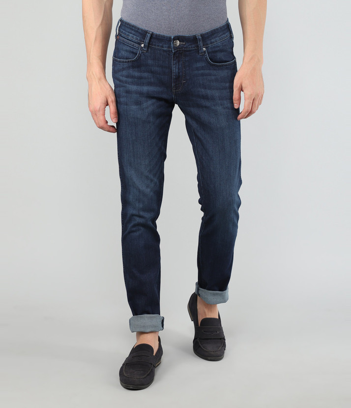 Wrangler Slim Men Blue Jeans - Buy 