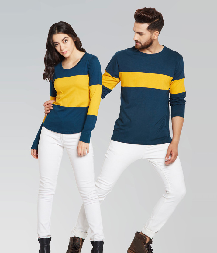 Round Neck Multicolor T-Shirt 