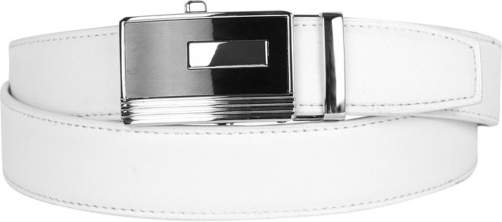mens white belts casual