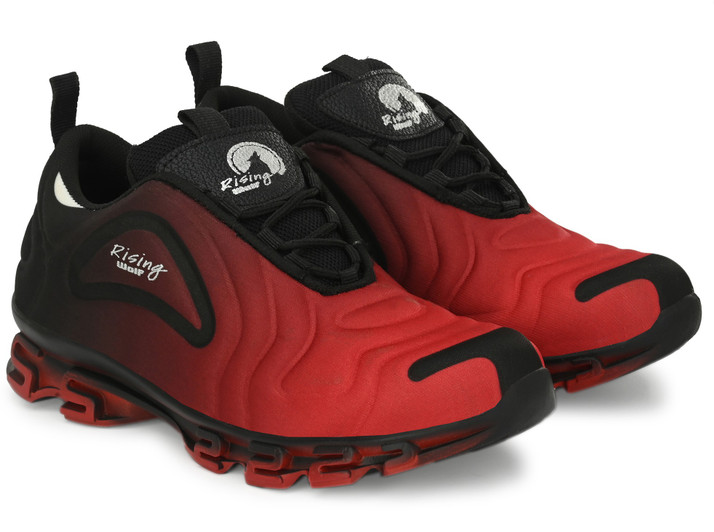 boys red running shoes