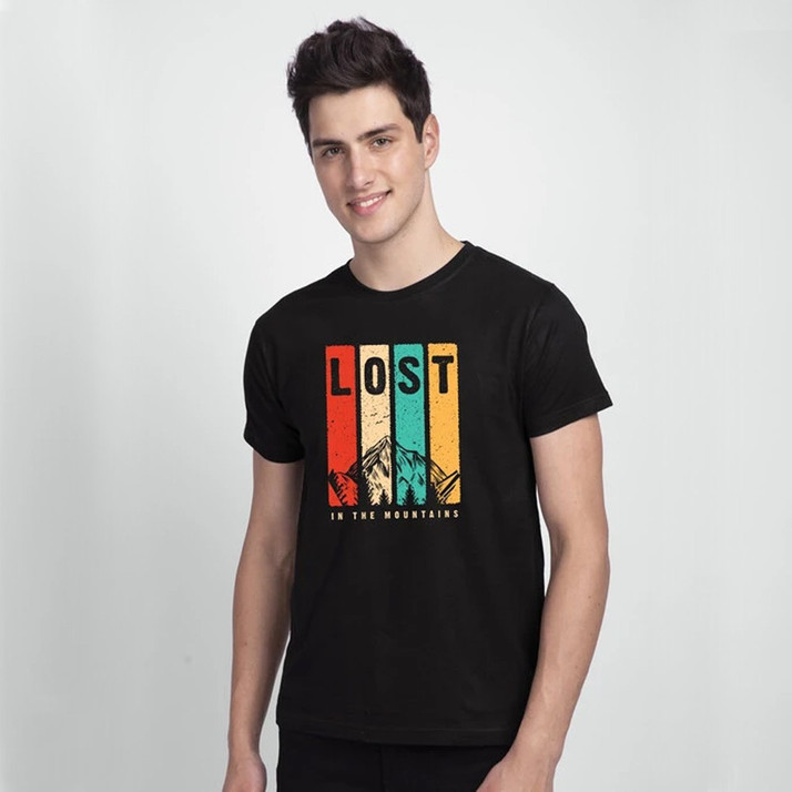 Tom Hiddle Graphic Print Men Round Neck 