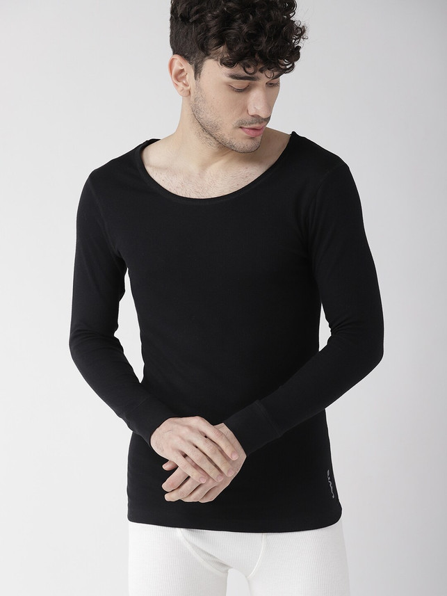 LEVI'S Men Solid Thermal Top Men Top 