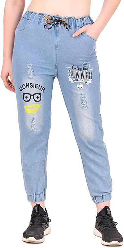 Boyfriend Women Light Blue Jeans 