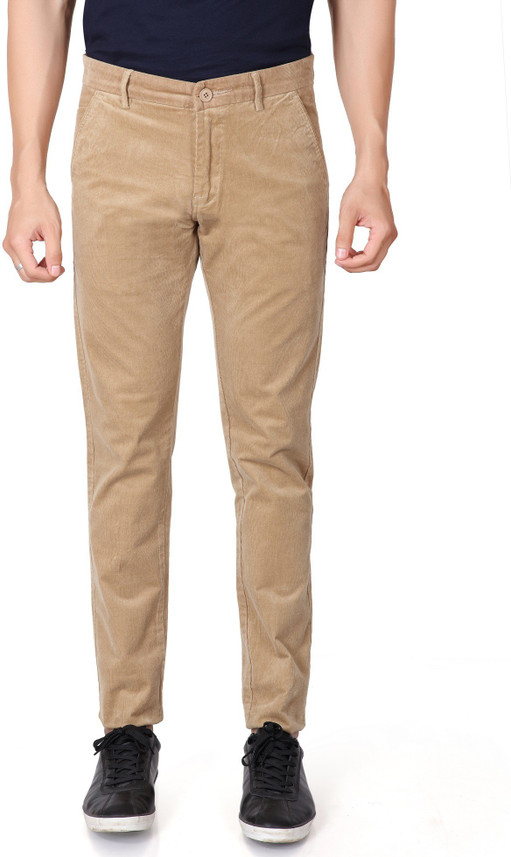 in365 Slim Fit Men Beige Trousers - Buy 