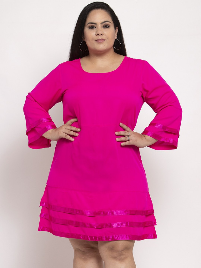 flipkart plus size dresses