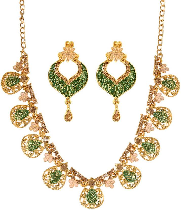 Muchmore Meena Work Necklace With 