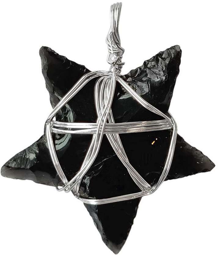 Buy Shubhanjali Black Obsidian Star
