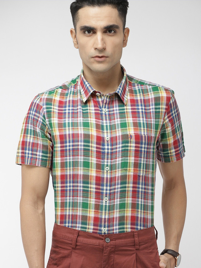 Buy INDIAN TERRAIN Men Striped Casual 