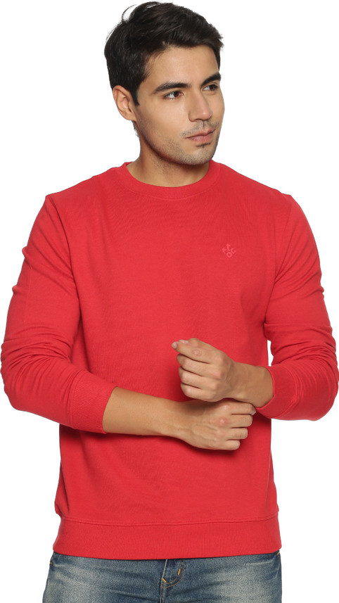 T-Tog Full Sleeve Solid Men Sweatshirt 