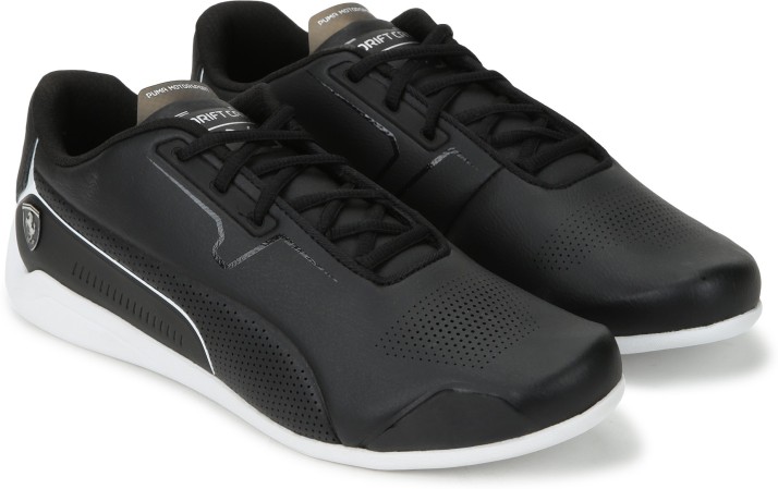 puma unisex black casual shoes