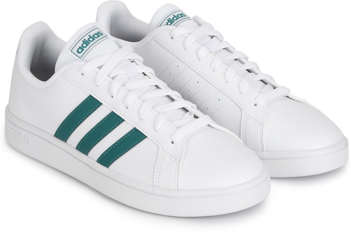 adidas men's grand court base tennis shoes