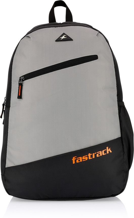 fastrack grey backpack