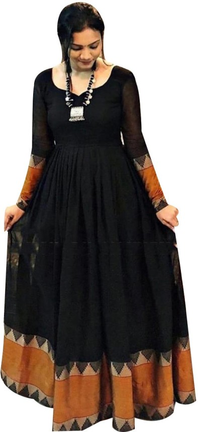 fully stitched anarkali dress