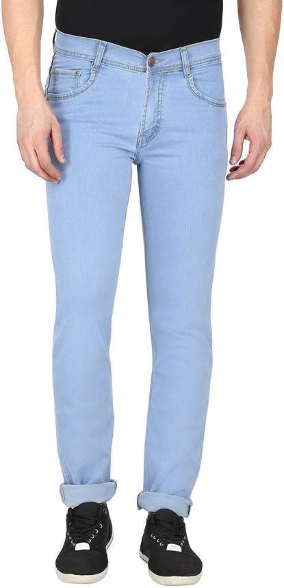 GRADELY Regular Men Light Blue Jeans 