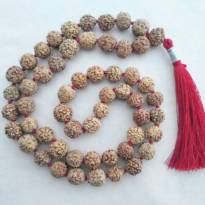 Ganga Creations 5 Mukhi Rudraksha Japa 