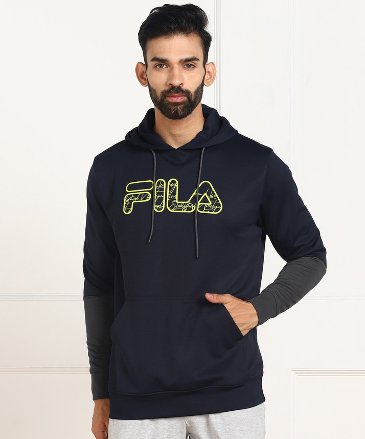 FILA Full Sleeve Printed Men Sweatshirt 