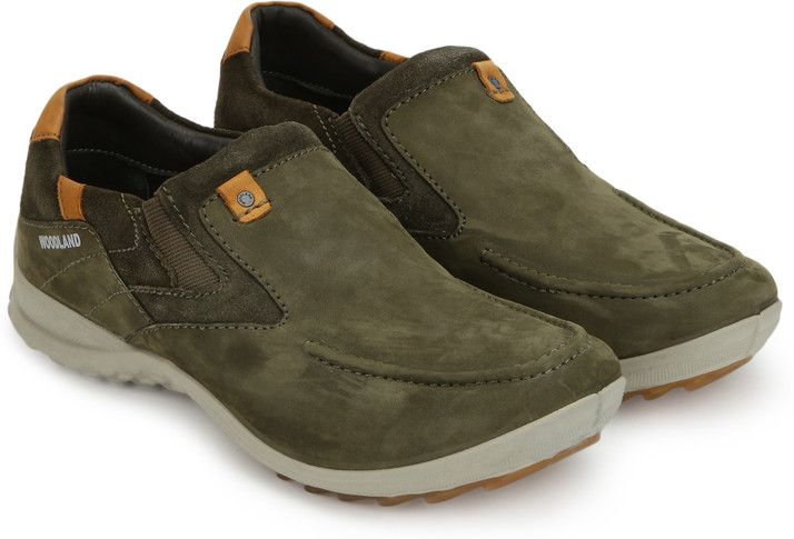 woodland slip on sneakers for men