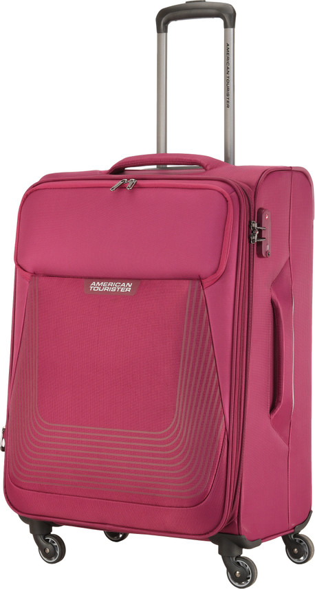 Magenta Expandable Cabin Suitcase 