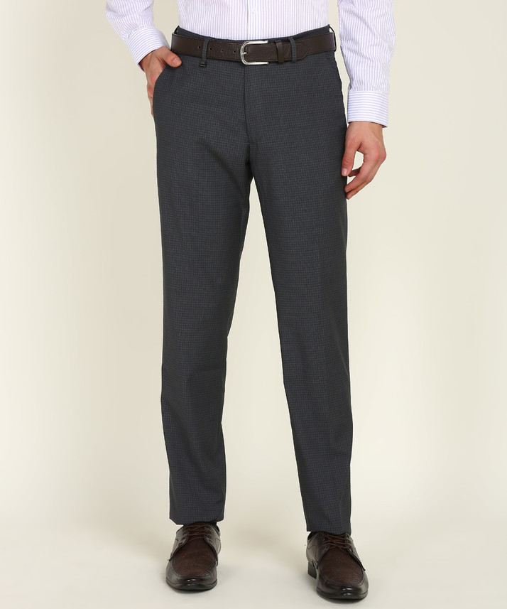 VAN HEUSEN Regular Fit Men Brown 