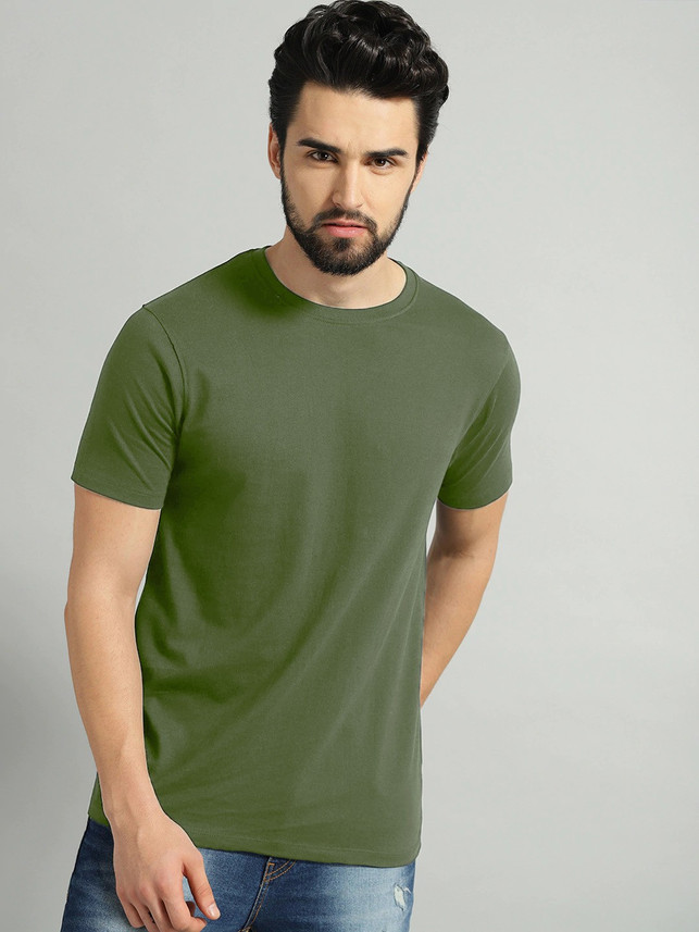 army green t shirt